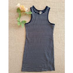 Csíkos bordás ruha