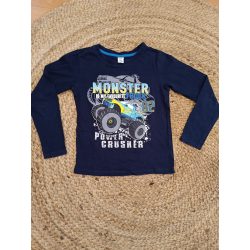 Monster truck hosszú ujjú felső